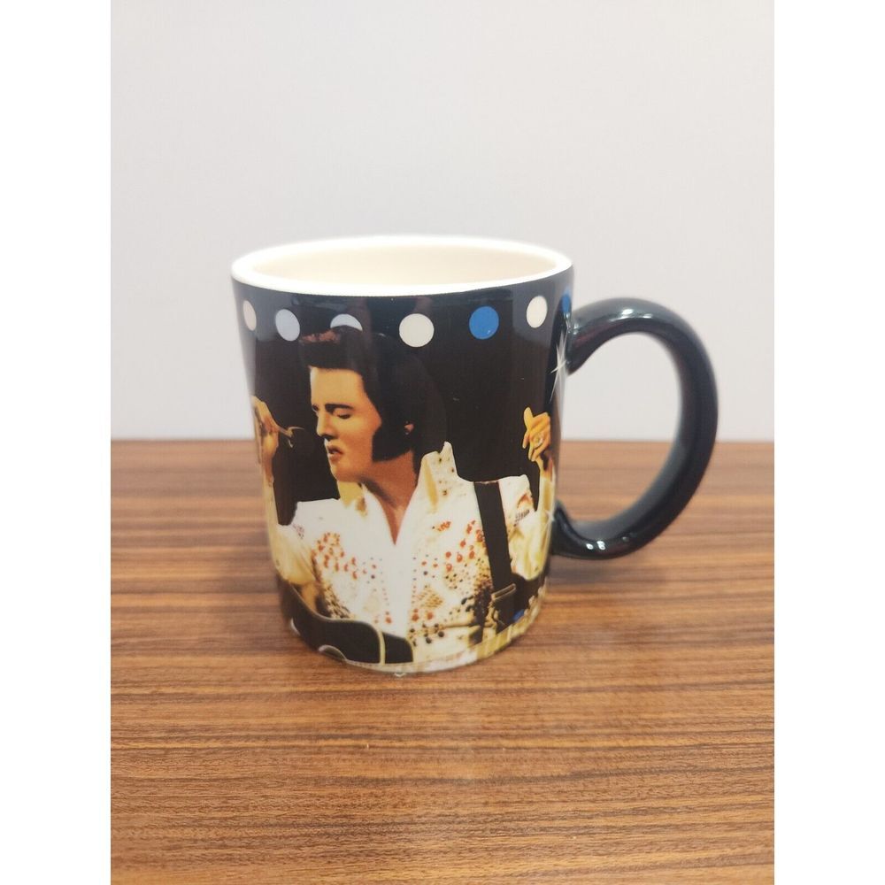 NEW WESTLAND ELVIS PRESLEY IS COFFEE MUG 14 oz.‎ Item 18371